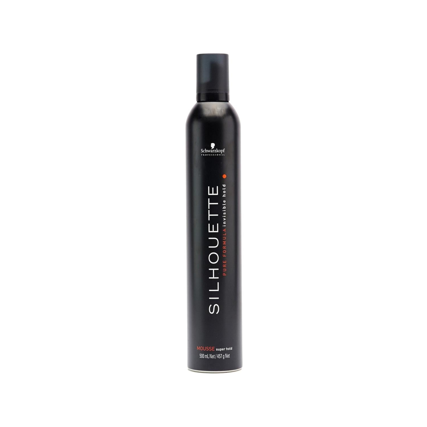 Schwarzkopf Silhouette Süper Tutucu Hair Styling Foam - Strong Hold, 500ml, 16.91 fl oz