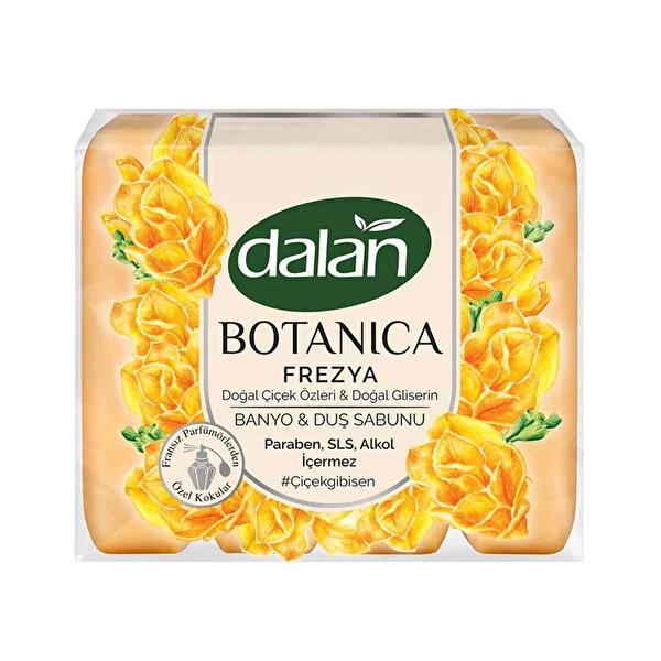 Dalan Botanica Frezya Solid Soap - Gentle Floral Fragrance Soap for Sensitive Skin, 4 x 150g