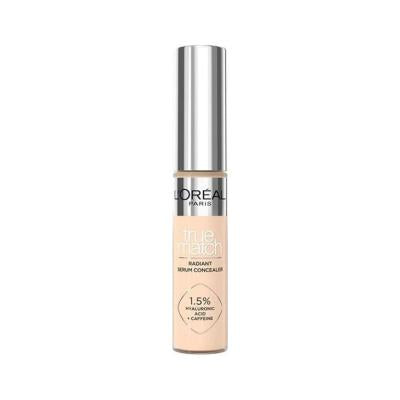 L'Oreal Paris True Match Radiant Serum Concealer - Light Medium 3R - Reduce Dark Circles, Blemishes & Achieve Radiant Skin Tone