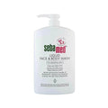 Sebamed Gentle Facial & Body Cleansing Gel - 1000ml Soap-Free Wash for Sensitive Skin - pH Balanced, Moisturizing, Allantoin & Pentavitin for Lasting Hydration
