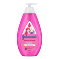 Johnson's Baby Hypoallergenic Shampoo with Silk Proteins & Argan Oil - Gentle, Natural Baby Hair Care for Soft, Shiny Hair - 25.4 fl oz