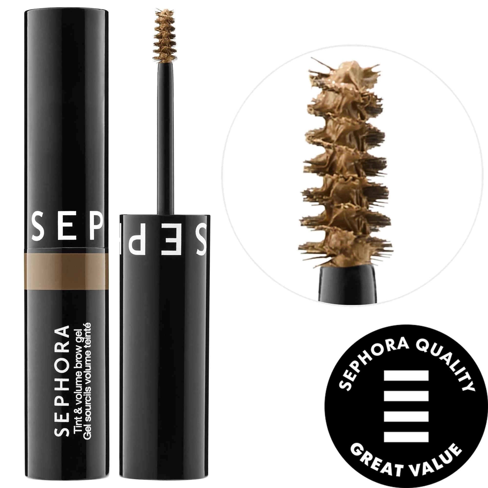 Tinted Volumizing Eyebrow Gel: Waterproof Brow Enhancer for Fuller, Long-Lasting Eyebrows