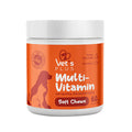 Vet's Plus Multi-Vitamin Chewable Tablets for Cats and Dogs - Spirulina-Rich, Gluten-Free, 60 Count