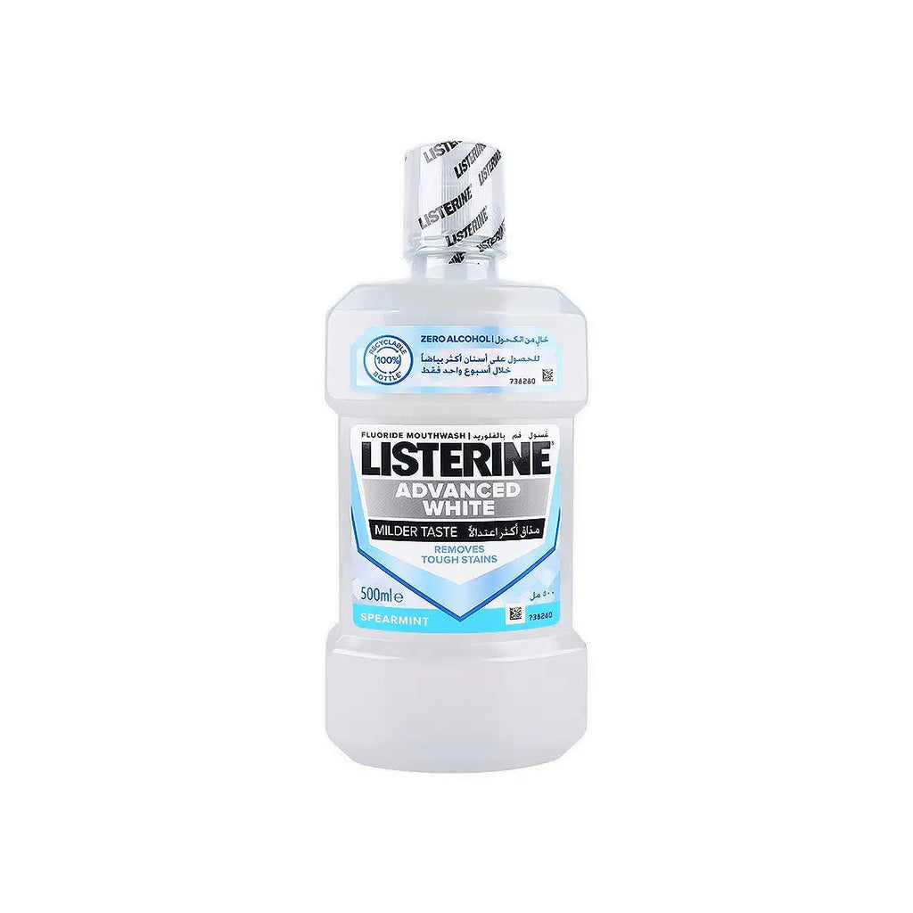 Listerine Advanced White - Powerful Mouthwash | 500 ml