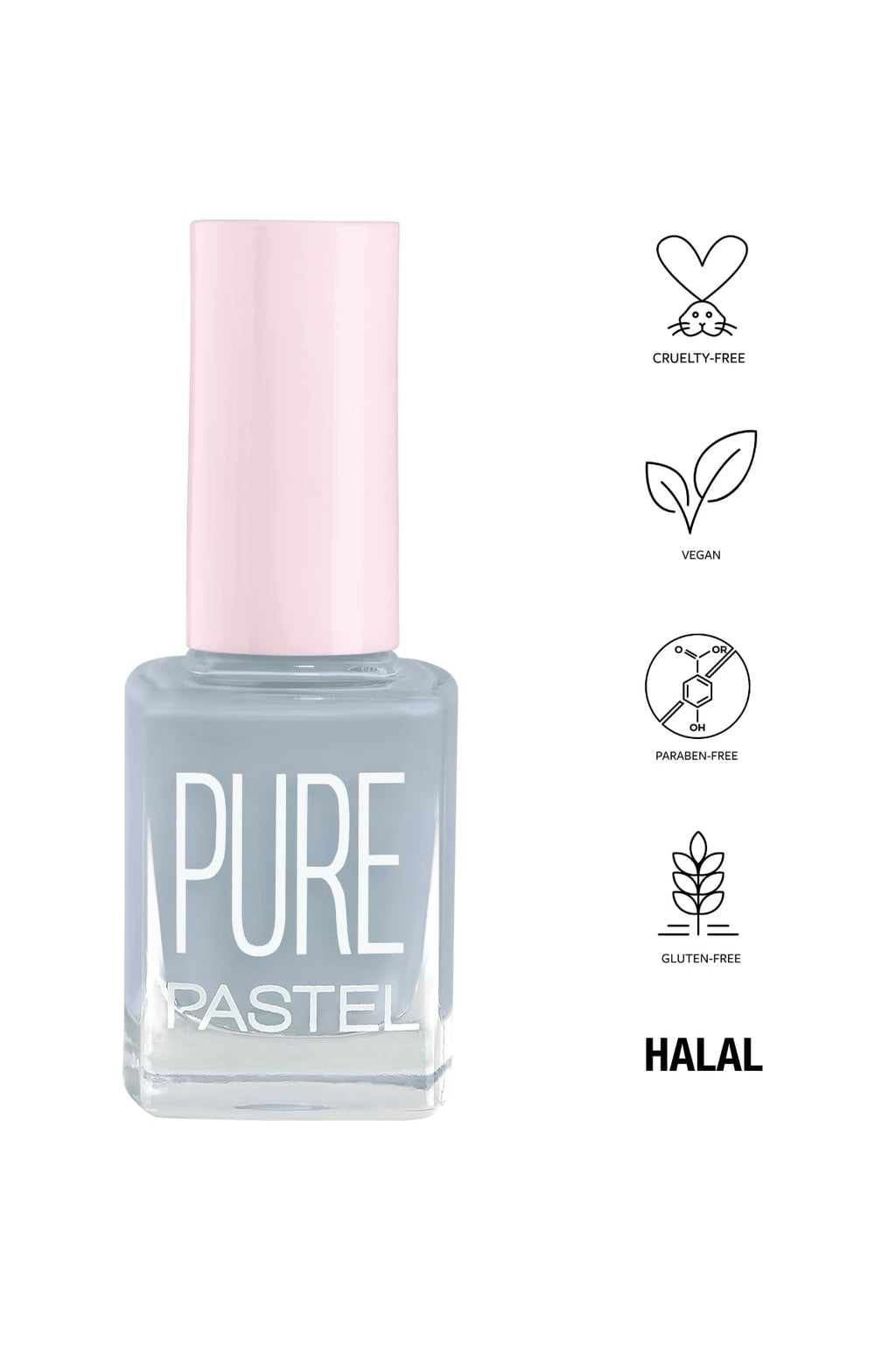 Pastel Pure 610 Nail Polish 13ml