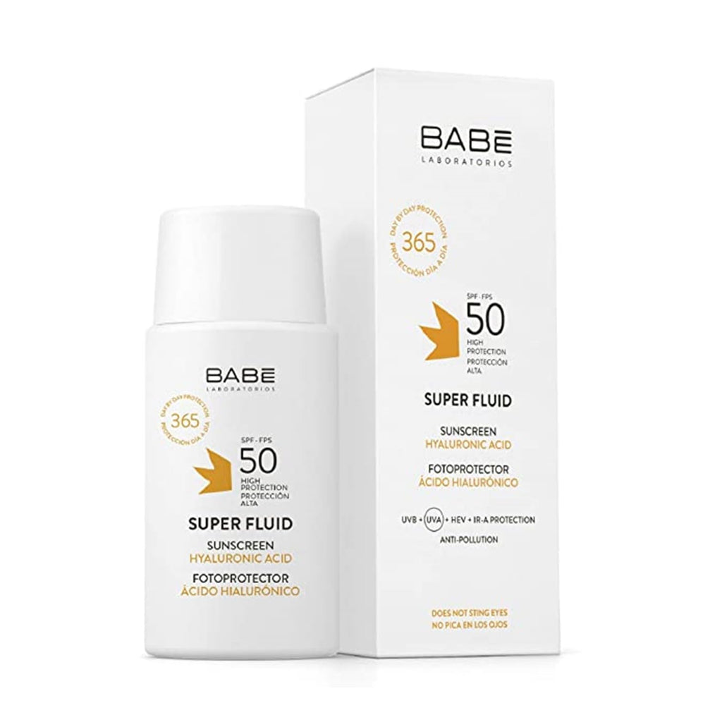 Babe Super Fluid Mattifying 50 Factor Sun Cream 50ml