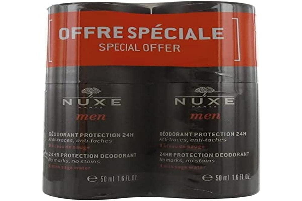 Nuxe Men Deodorant - 24HR Protection | 2x50ml