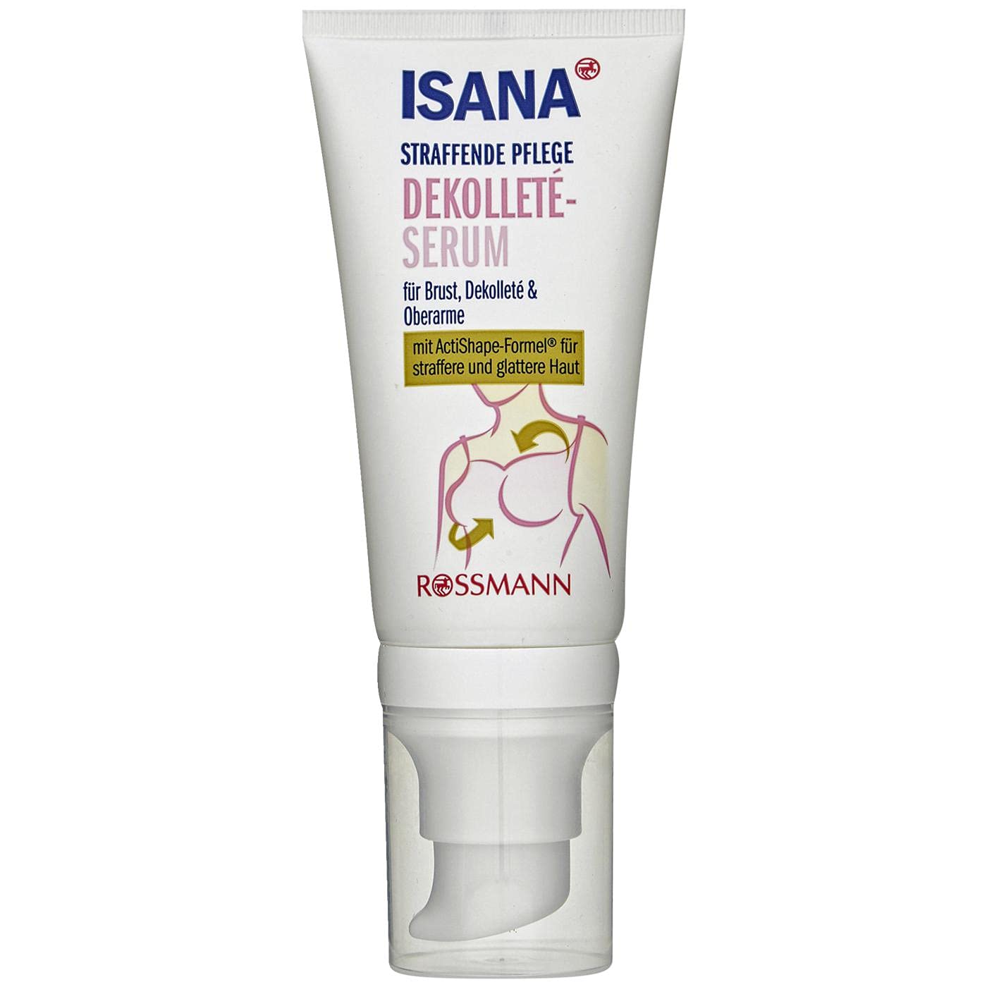 Isana Decollete Serum Firming 75ml - Smooth Skin | Vegan Formula