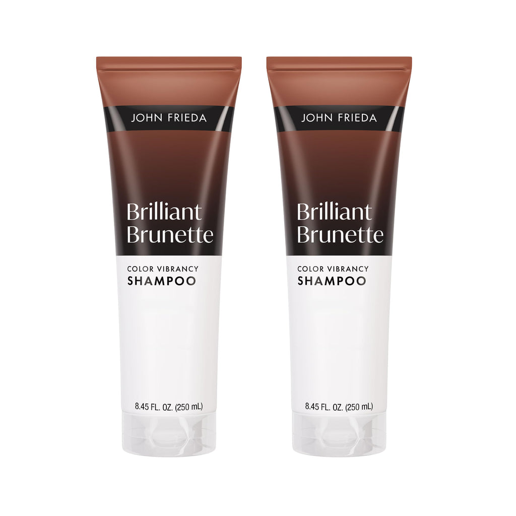 John Frieda Brilliant Brunette Color Enhancing Shampoo for Vibrant Brown Hair - 8.45 fl oz