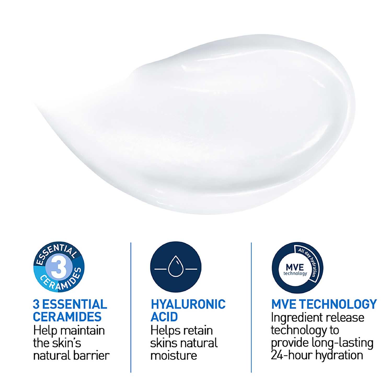 CeraVe Moisturizing Cream for Dry Skin - 340g, Fragrance-Free, Hypoallergenic & Non-Comedogenic