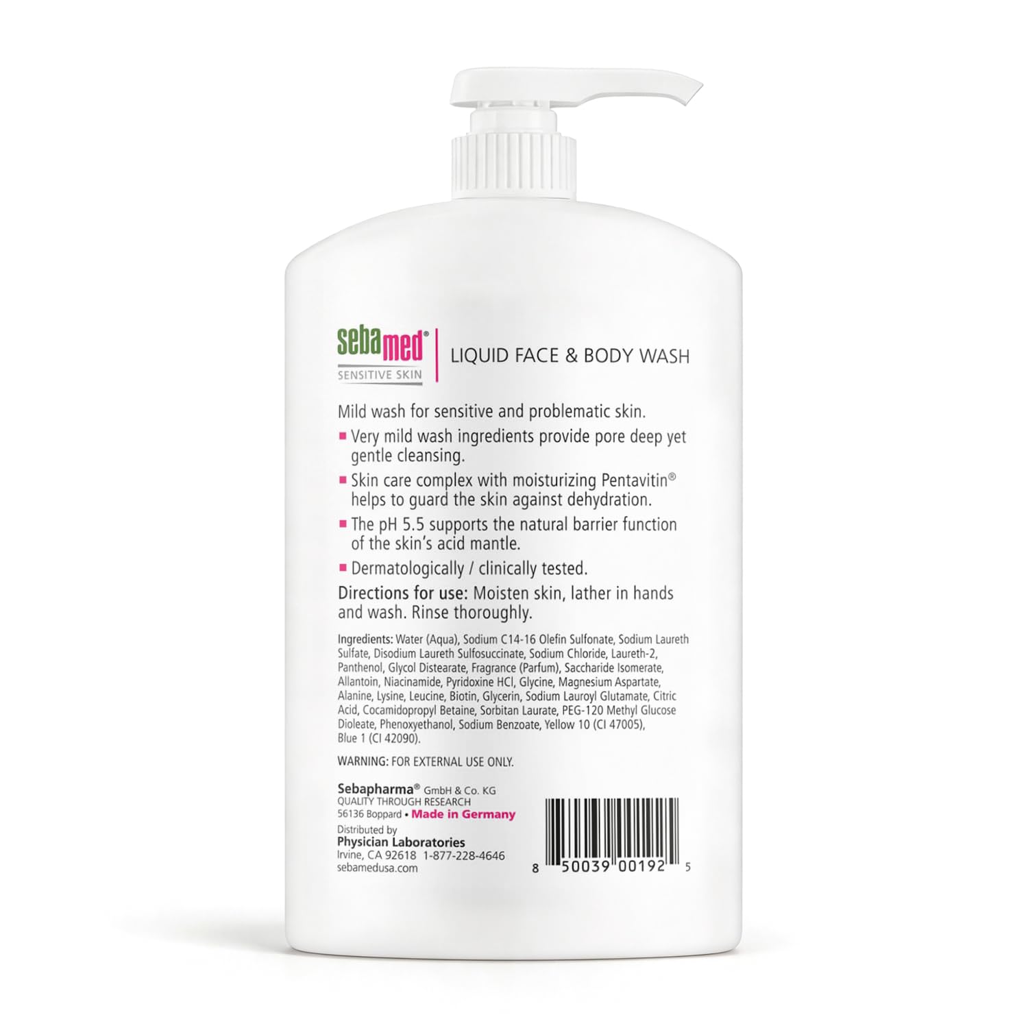 Sebamed Feminine Intimate Wash 200ml - Gentle, Paraben-Free Hygiene for Women