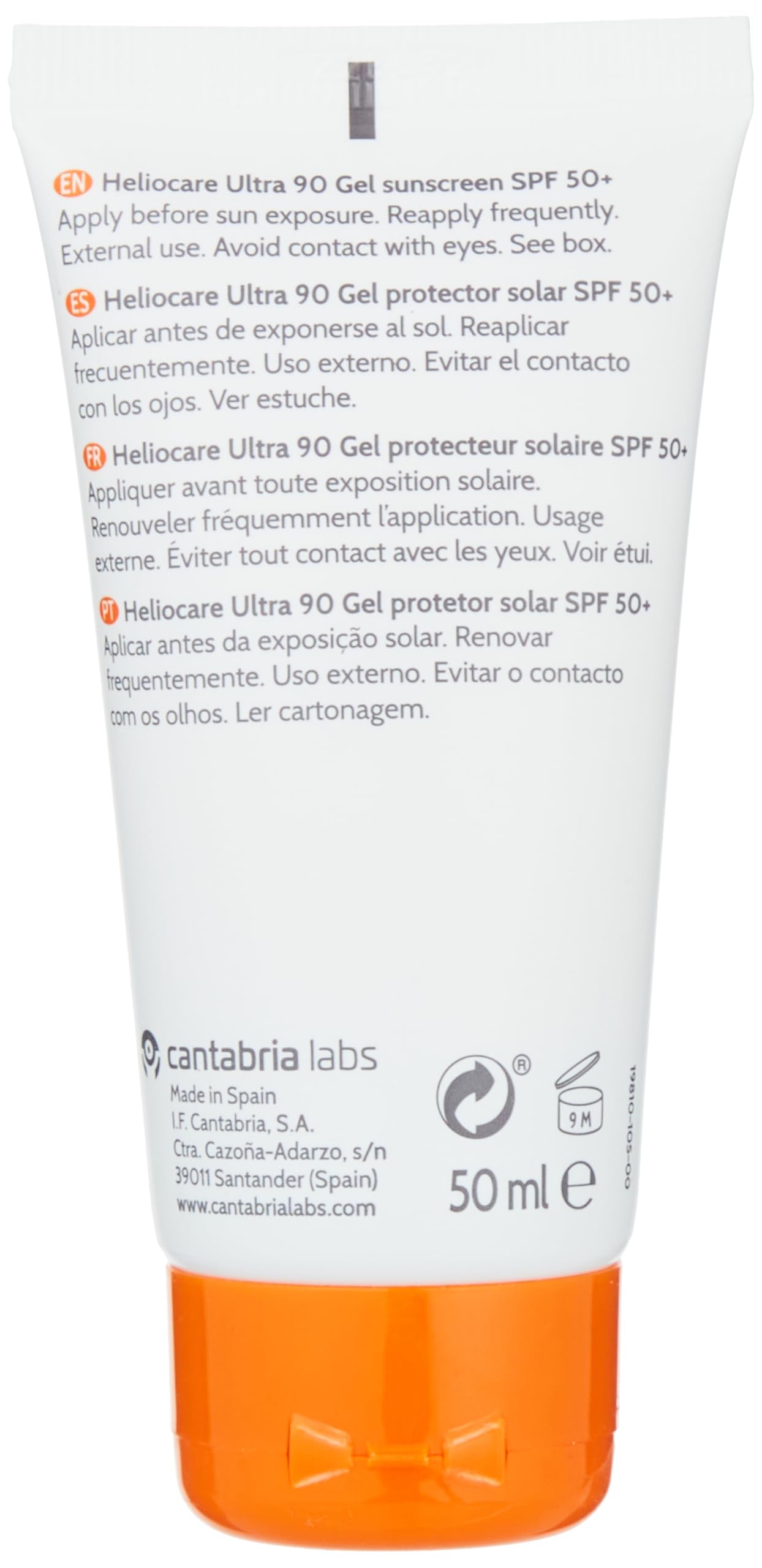 Heliocare Ultra 90 Gel Cream SPF50+ 50 ML