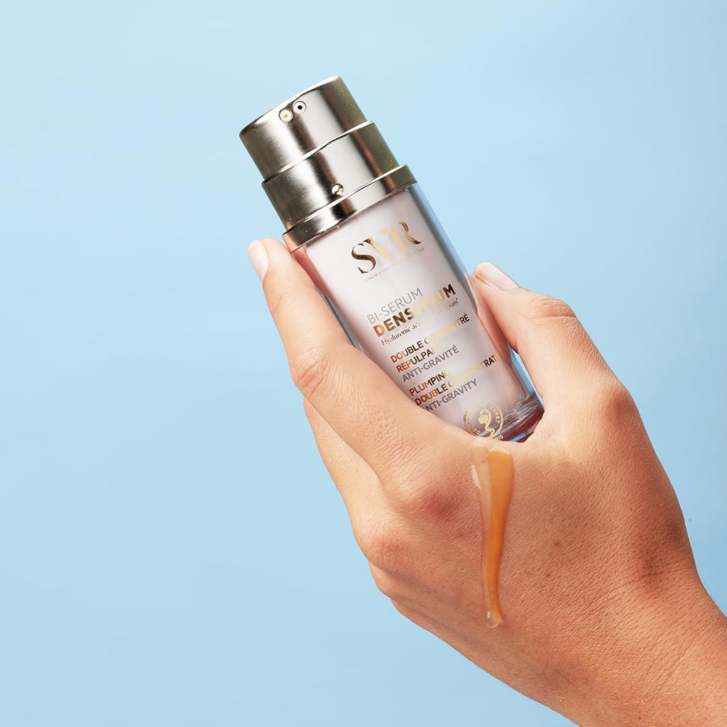 SVR Densitium Anti-Aging Serum for Mature Skin - Hyaluronic Acid & Regenerative Oils, Non-Comedogenic, 1.01 fl oz