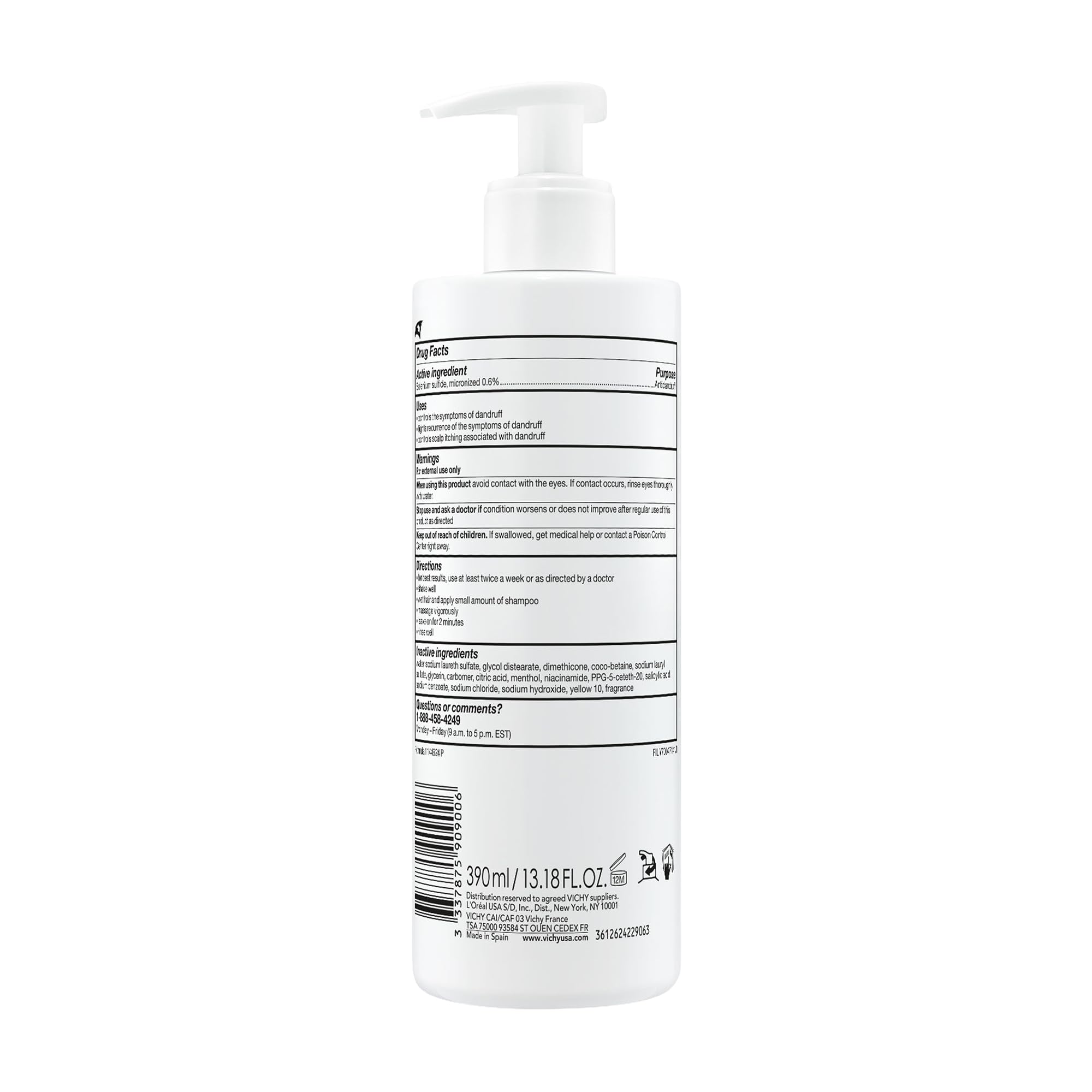 Vichy Dercos Energising Shampoo Against Hair Loss 200 ml