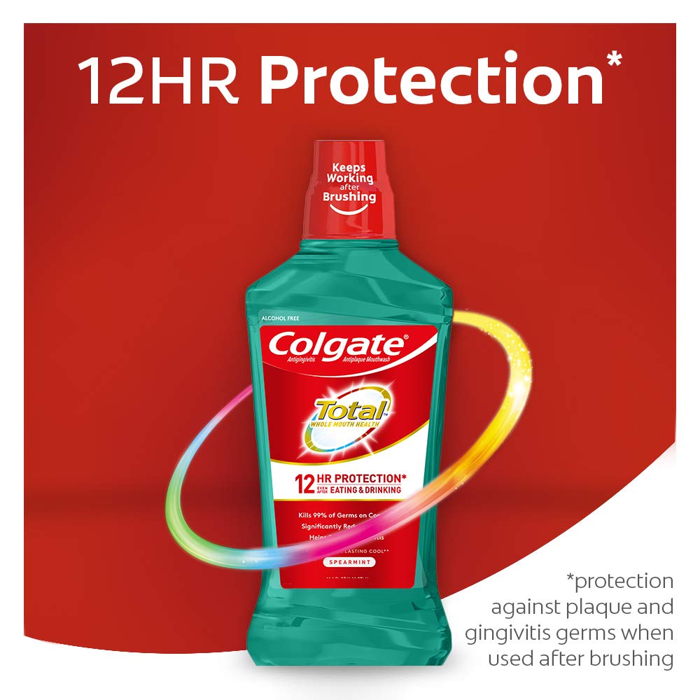 Colgate Plax Tea & Lemon Mouthwash Alcohol Free 500ml | Fluoride Protection