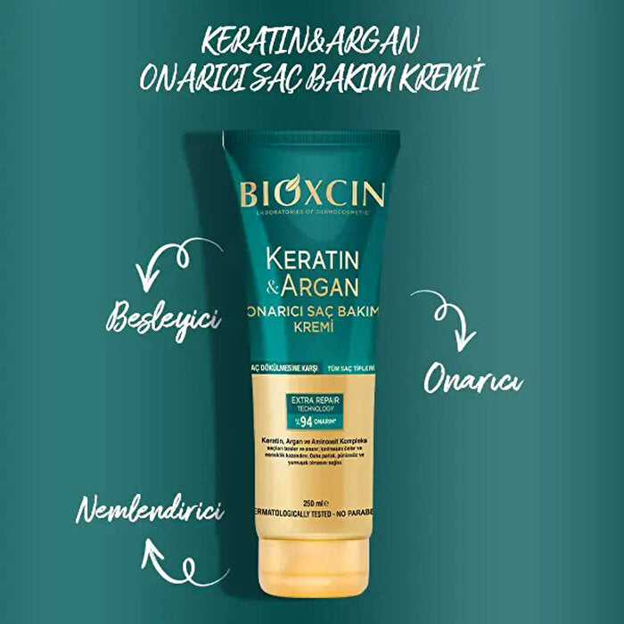 Bioxcin Keratin & Argan Repair Hair Cream