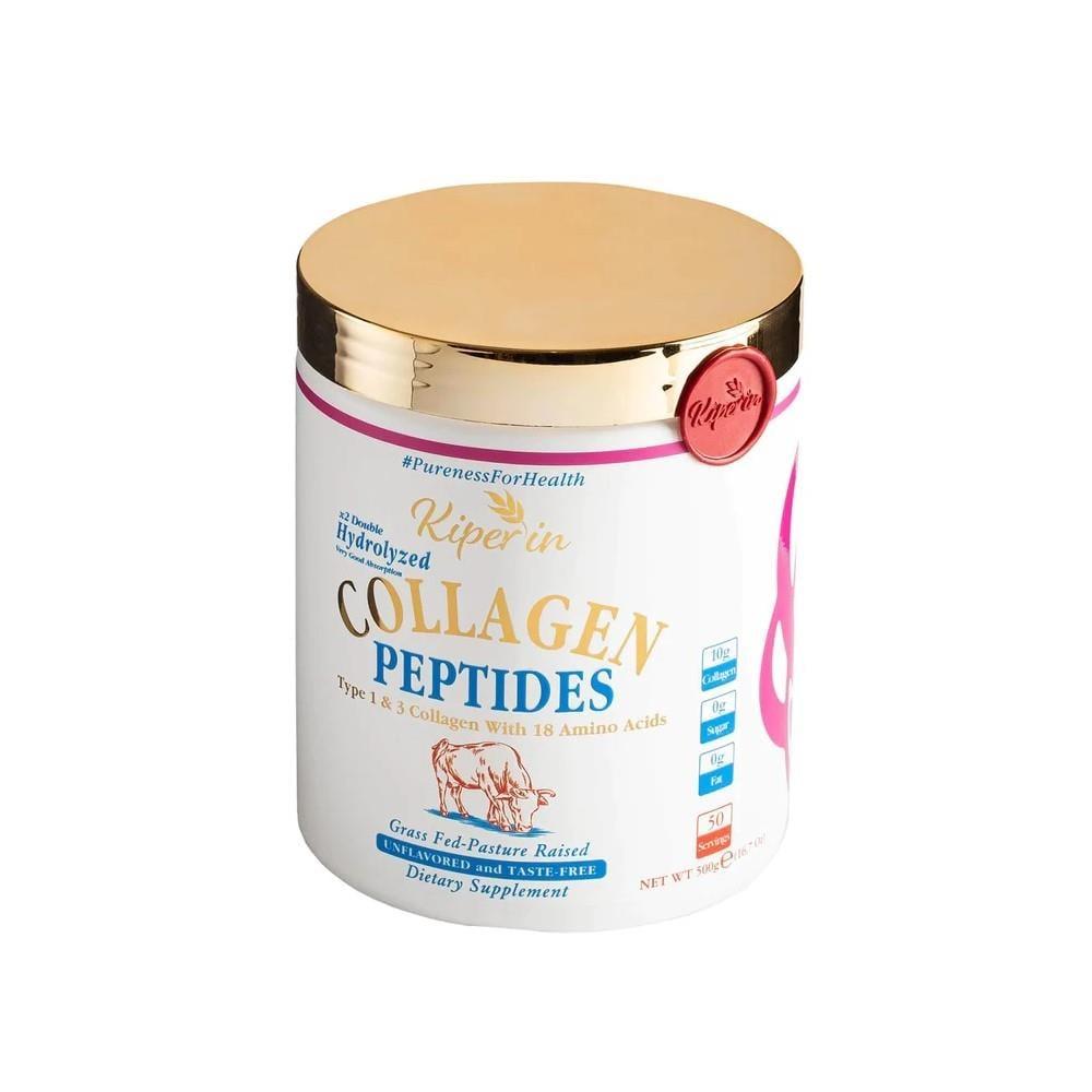 Kiper _n Collagen Peptide Supplement 500gr - Pure Hydrolyzed Collagen Powder for Joint and Skin Health