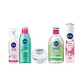 Nivea Complete Skincare Set: Micellar Water, Moisturizing Cream, Face Wash, Anti-Acne Toner & Deodorant - Achieve Clear, Hydrated & Refreshed Skin