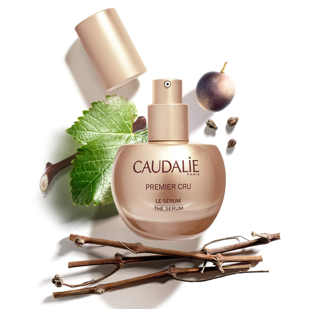 Caudalie Premier Cru Anti-Aging Serum - Hydrating, Reduces Fine Lines & Wrinkles, Natural Skincare