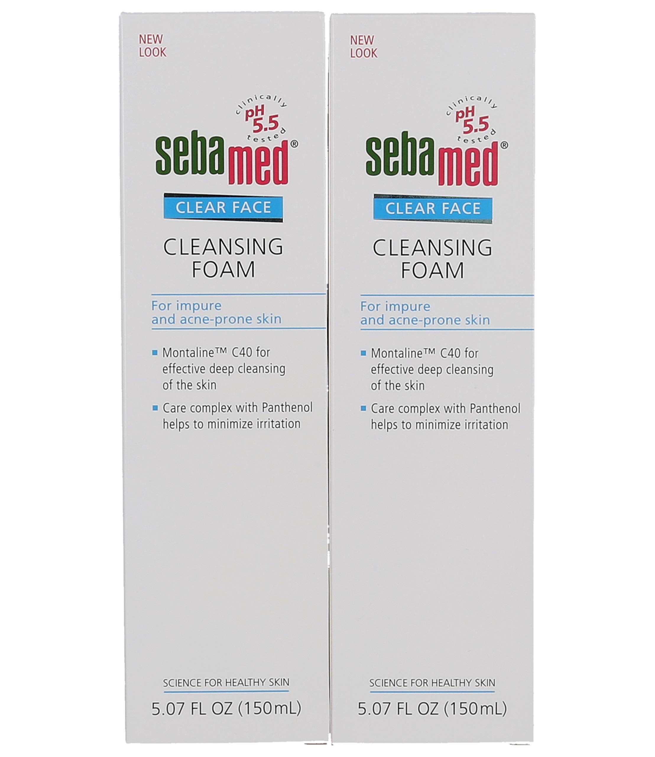 Sebamed Clear Face Cleansing Foam - Gentle, pH Balanced Face Wash for Sensitive Skin, 5.07 fl oz