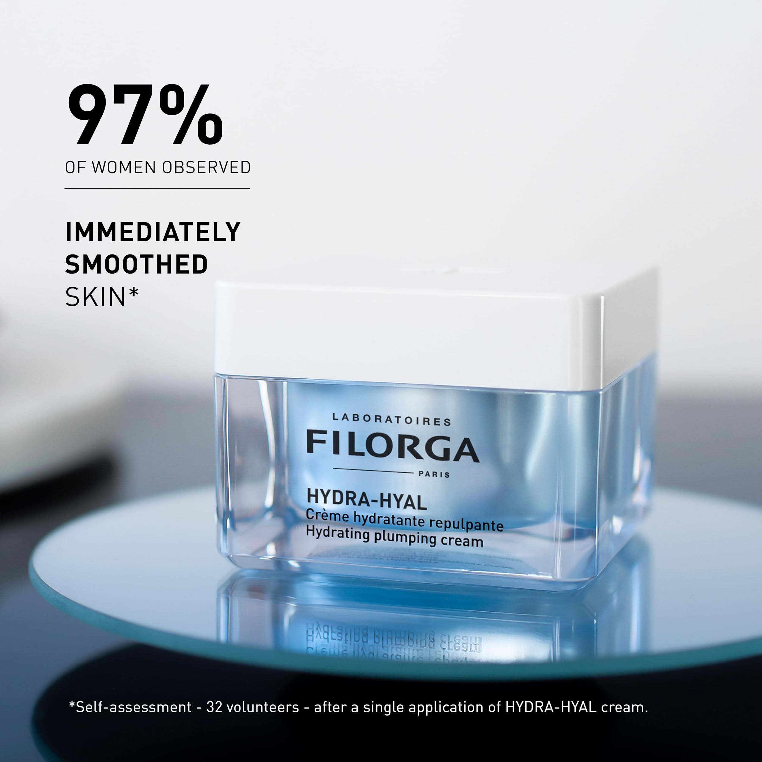 Filorga Hydra-Hyal 5 Hyaluronic Acid Moisturizing Cream - Hydrating, Anti-Aging Skincare for Dry Skin