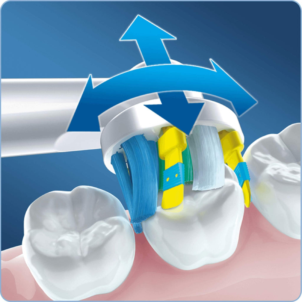 Oral-B Replacement Toothbrush Heads - Floss Action 2 Pack for Oral-B Electric Toothbrush Handles