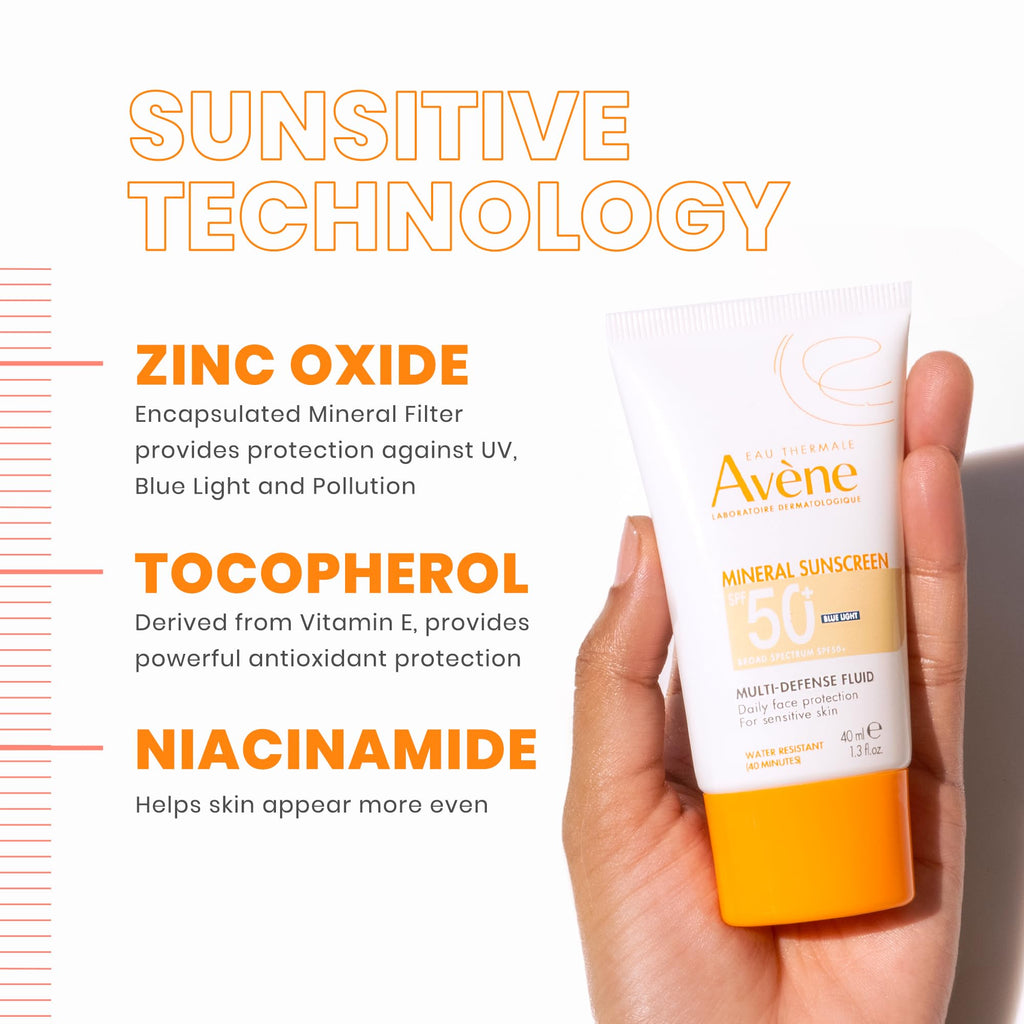 Avène Colored Sunscreen SPF 50+ - Perfect for Dry Skin | 50 ml