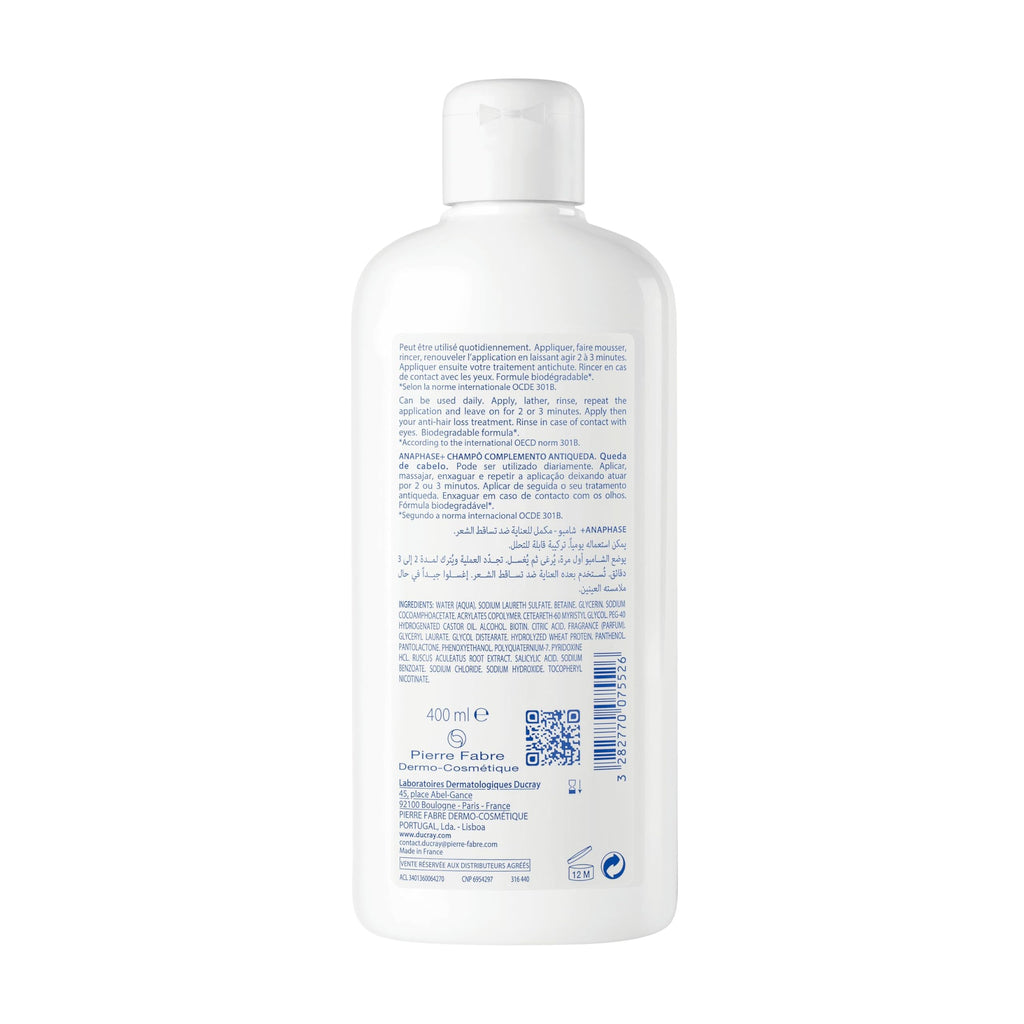 Ducray Anaphase+ Anti-hair Loss Complement Shampoo 400ml