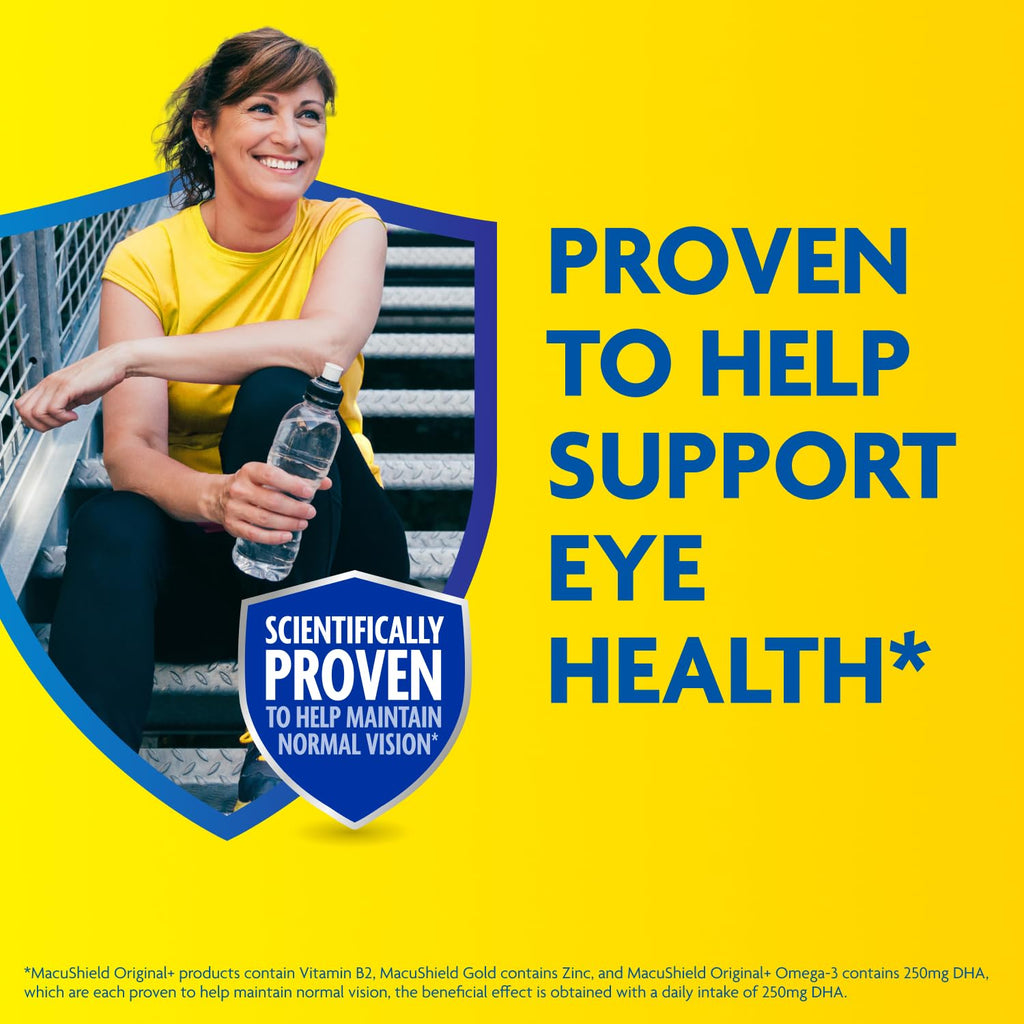 MacuShield Gold Eye Health Supplement - 90 Capsules