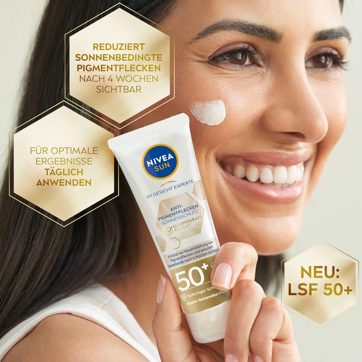 Nivea Luminous630 Sunscreen Spot Treatment Day Cream SPF50 - 1.35 Fl Oz