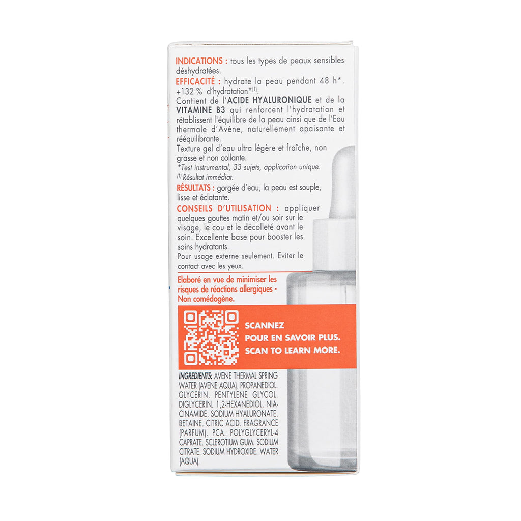 Avene Hydrance Boost Concentrated Hydrating Serum - Non-Greasy, Soothing Moisturizer for Dry Skin