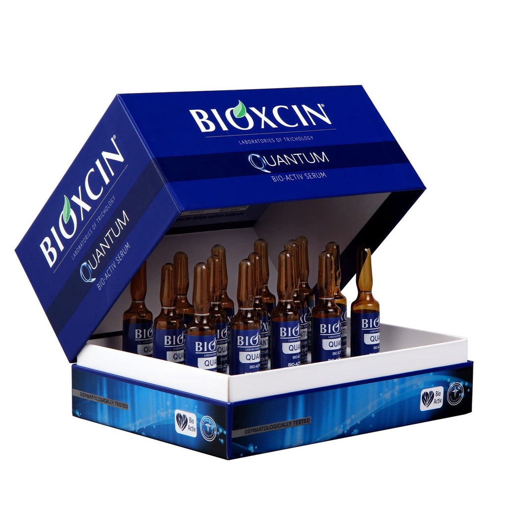 Bioxcin Quantum Extra Volume & Care Serum 15x6 ml - Stringing Flowing Hair