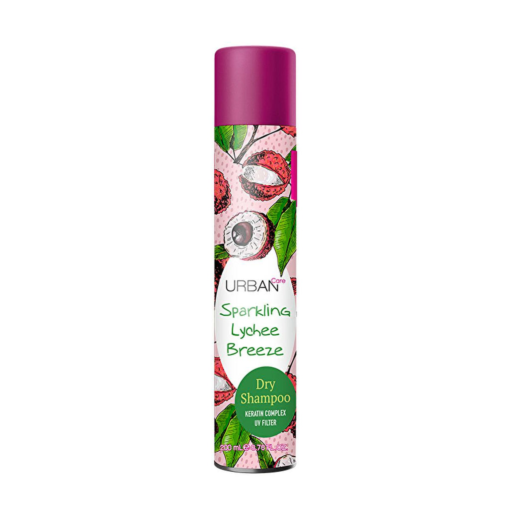 Urban Care Lychee Dry Shampoo for Voluminous Hair - Vegan, Cruelty-Free, 6.76 fl oz