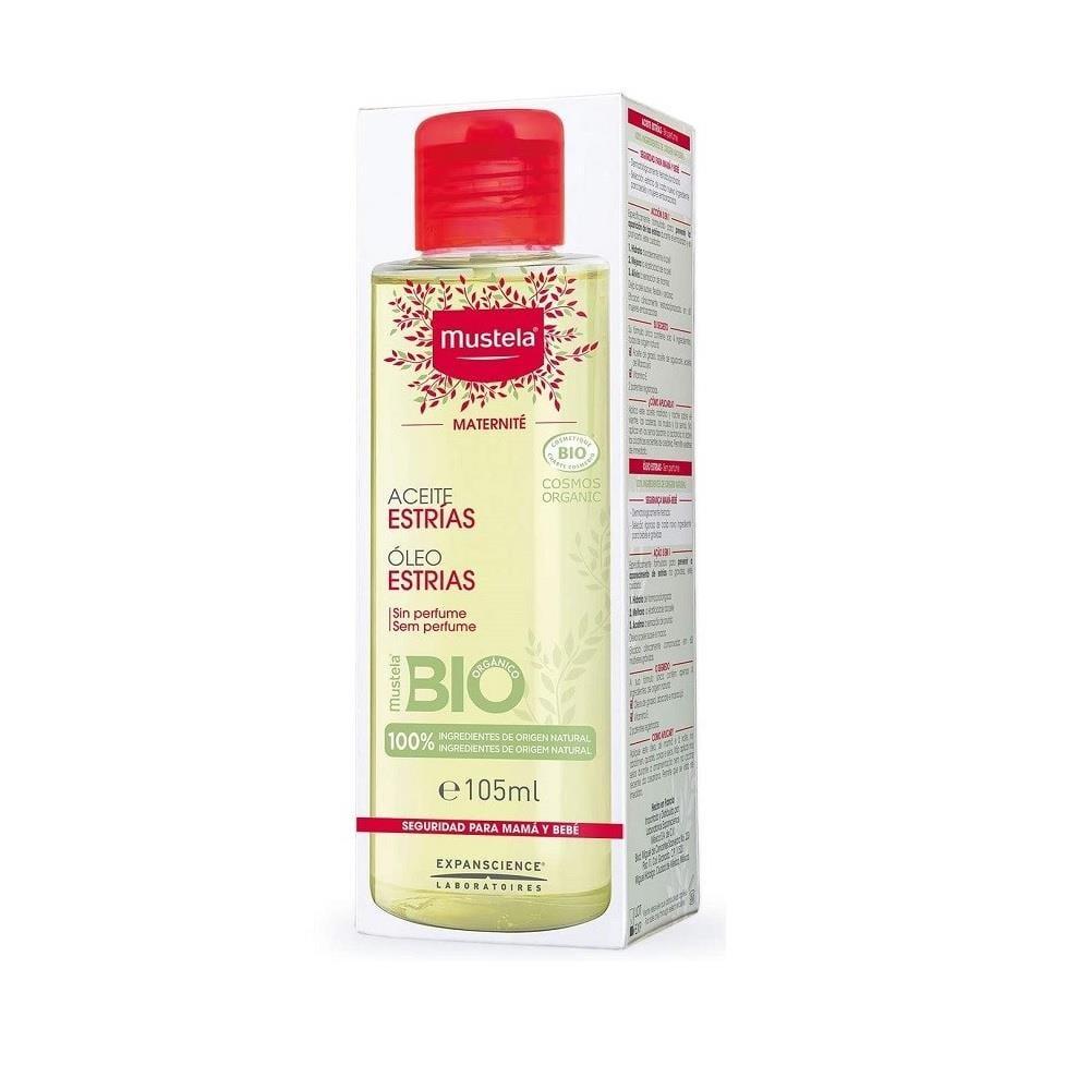 Mustela Stretch Marks Prevention Oil for Pregnancy - 100% Natural & Organic Skincare, Reduces Stretch Marks Appearance, Improves Skin Elasticity