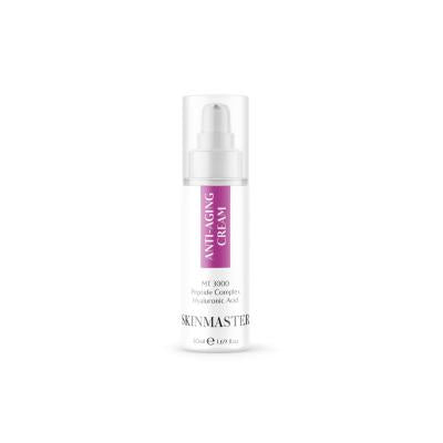 Skinmaster Anti-Aging Cream with Peptide Complex & Hyaluronic Acid - 50ml Moisturizing Wrinkle Reduction Cream for Mature Skin