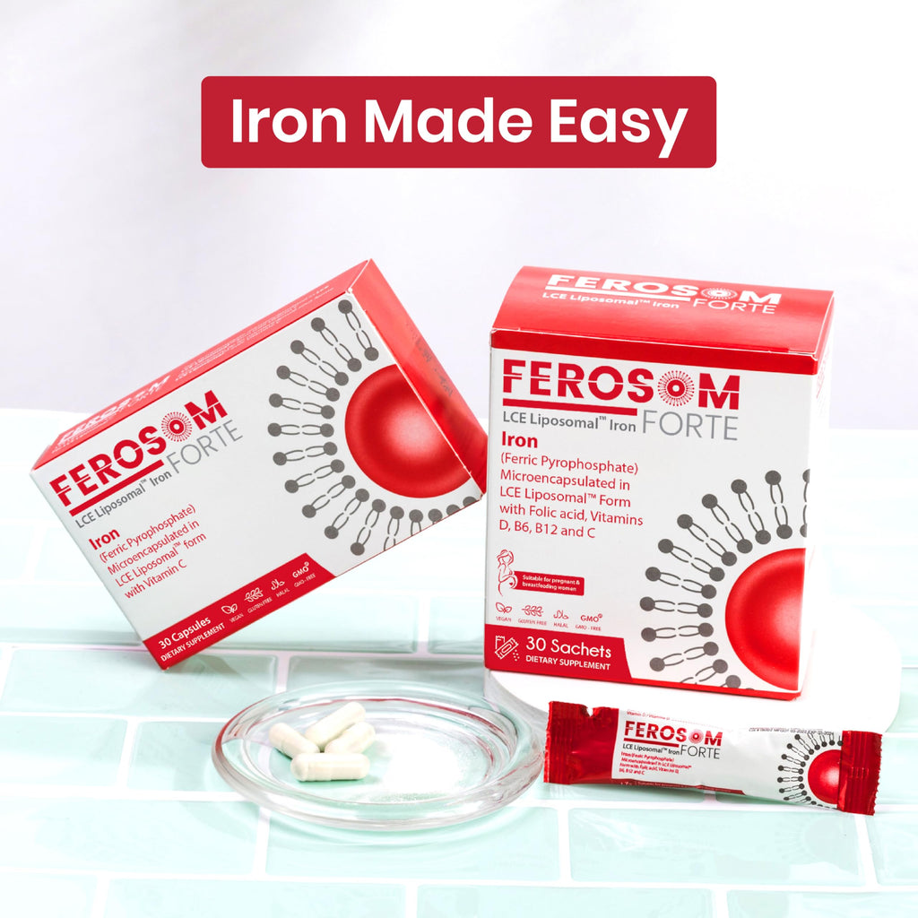 Ferosom Forte 20 Stick - Lipozomal Iron | 20 Sticks