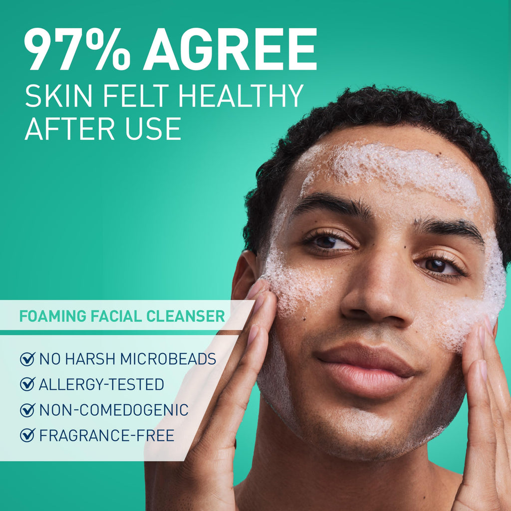 CeraVe Foaming Cleanser - Gentle, Non-Irritating Cleanser for Normal to Oily Skin, 7.98 fl oz