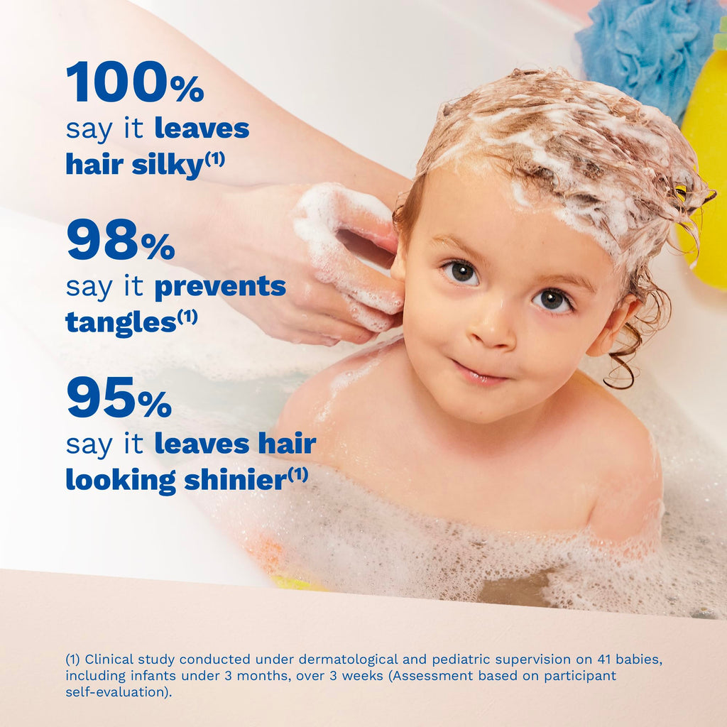 Mustela Gentle Baby Shampoo, Organic & Natural Hair Care for Newborns & Infants - 16.91 fl oz