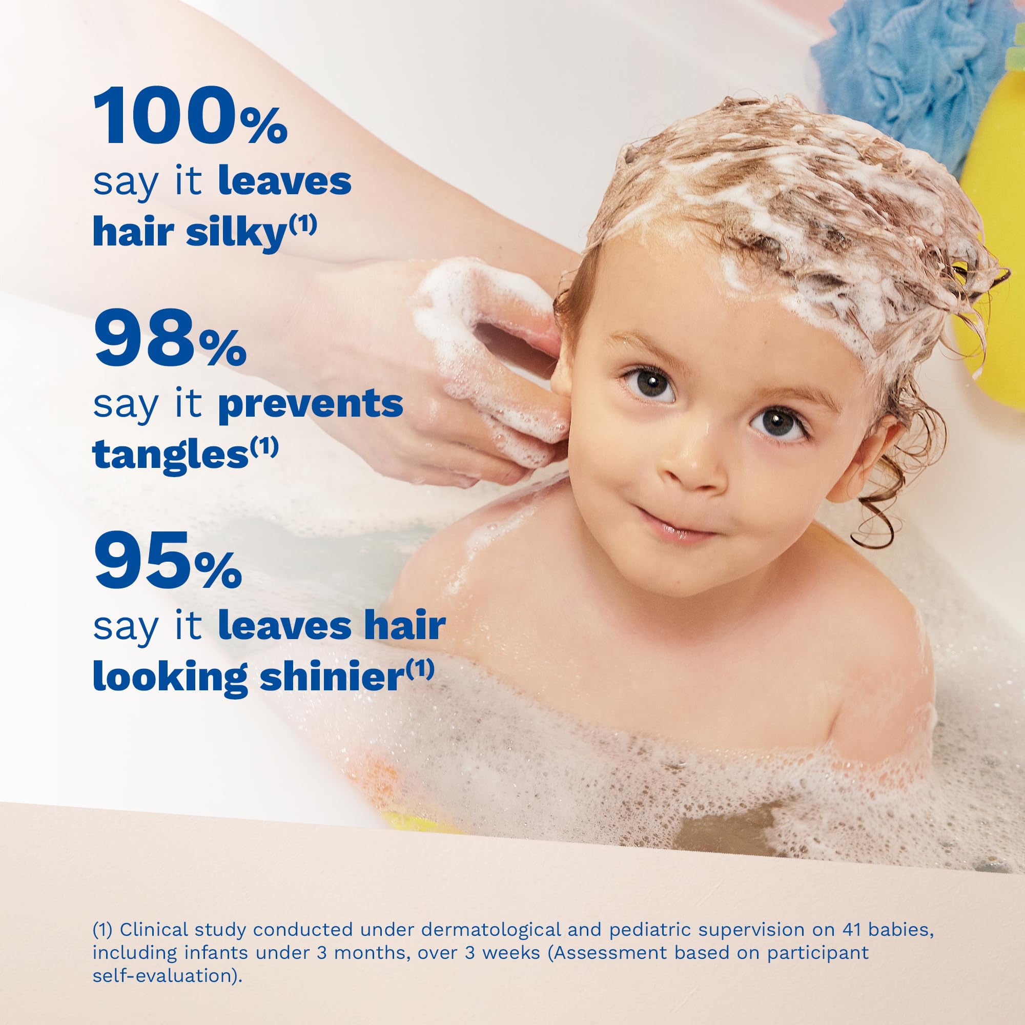 Mustela Gentle Baby Shampoo, Organic & Natural Hair Care for Newborns & Infants - 16.91 fl oz