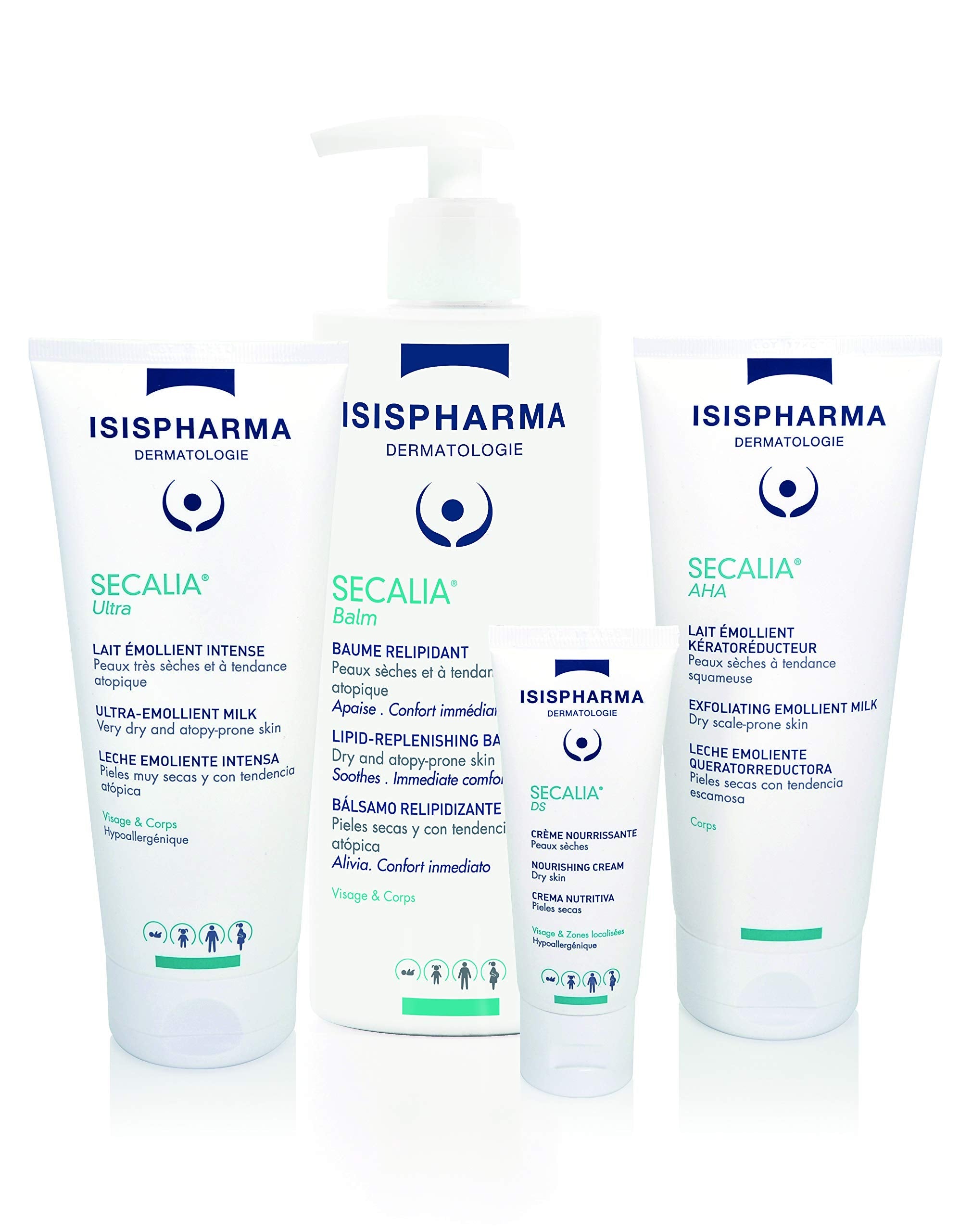 Isis Pharma Secalia DS Cream 40ml - Moisturizing Face Cream for Dry & Sensitive Skin