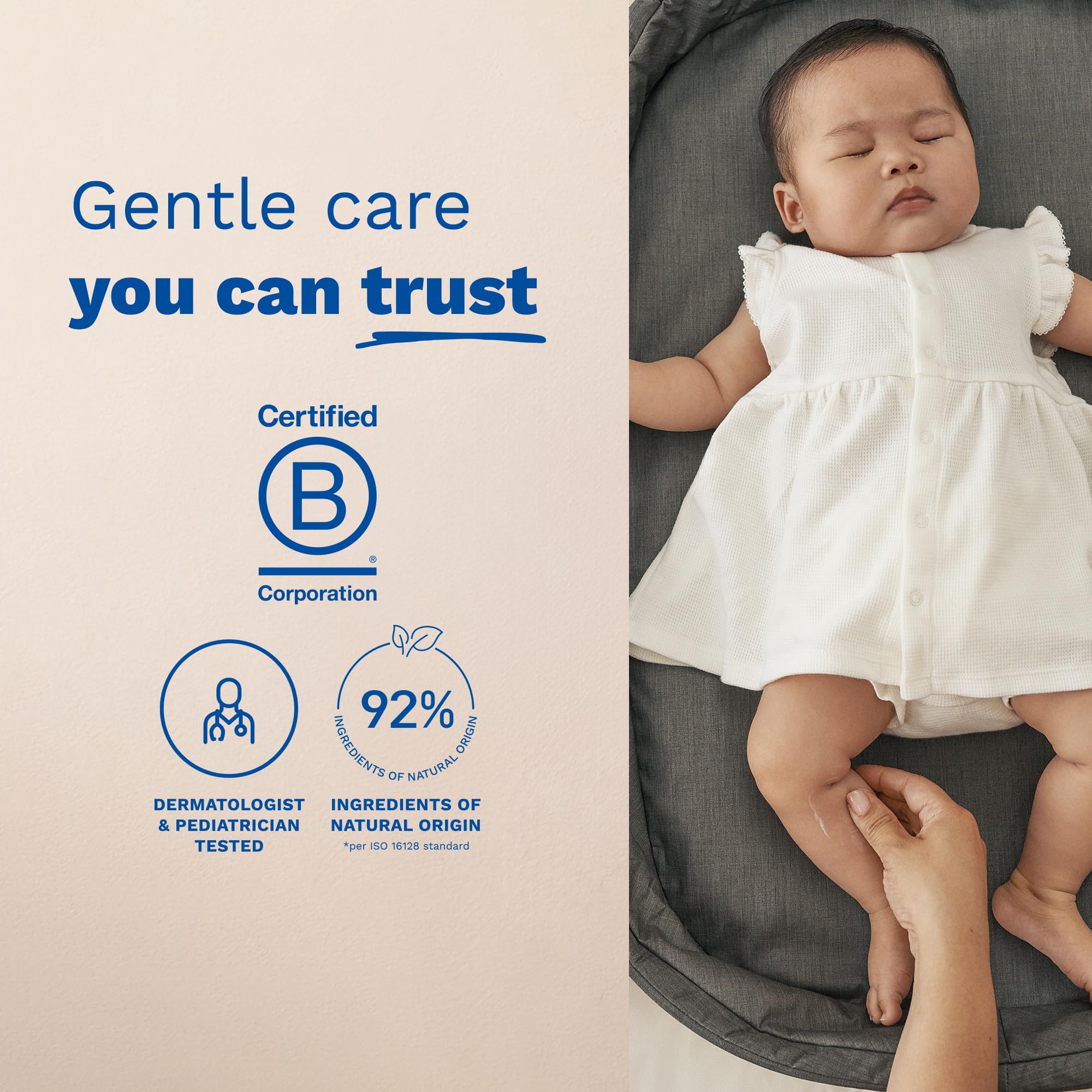 Mustela Cicastela Moisture Recovery Cream 40ml - Gentle Baby Moisturizer for Sensitive Skin