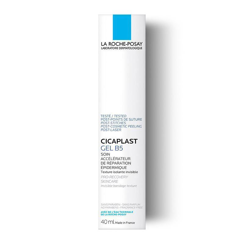 La Roche Posay Cicaplast GEL B5 Soothing Skin Care Gel for Dry Skin Relief - 40ml, Non-Comedogenic & Fragrance-Free