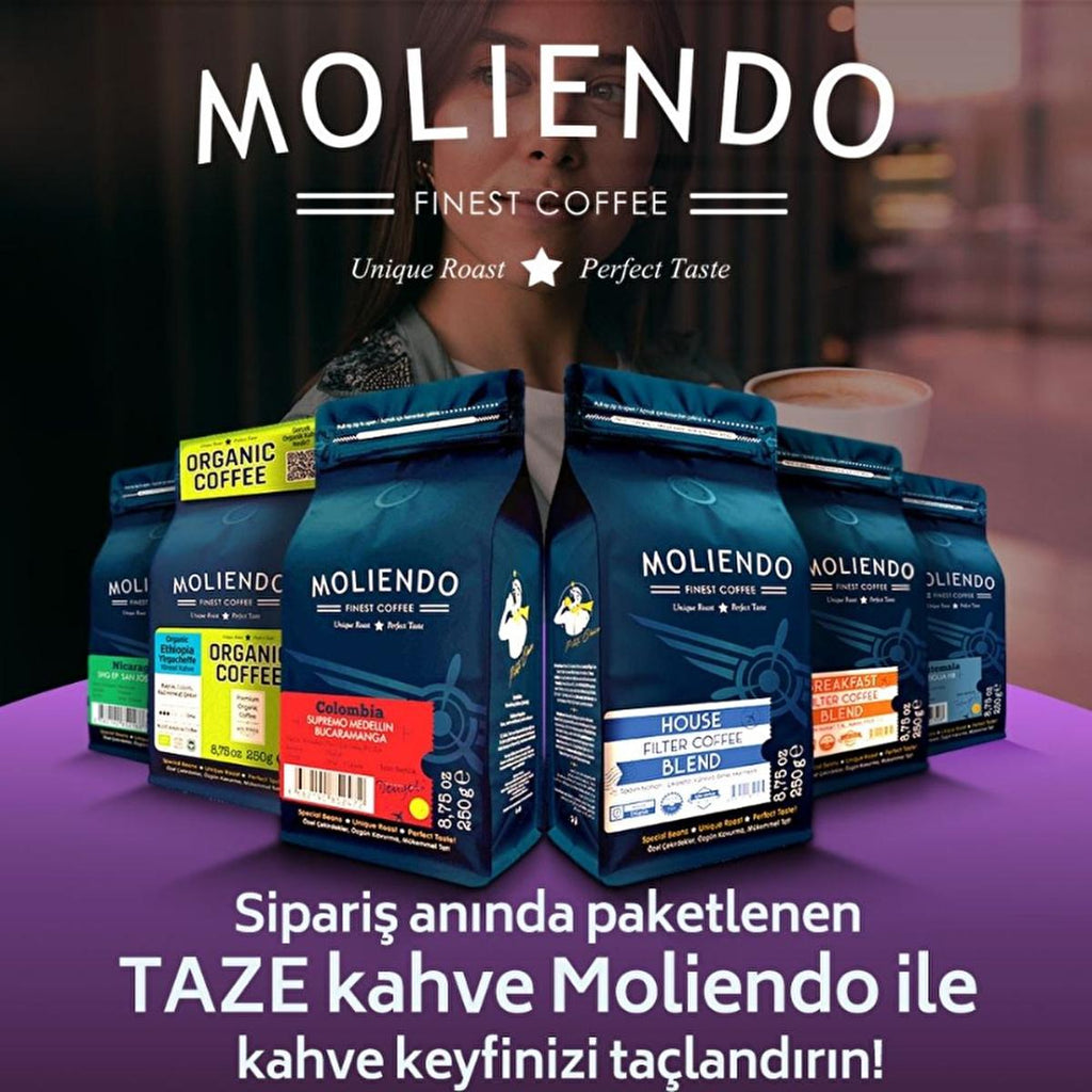Moliendo Blonde Arabica Coffee Blend - Rich Flavor, Balanced Body, Specialty Coffee