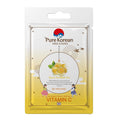 Pure Korean Vitamin C Face Mask for Hydrated & Balanced Skin - Korean Face Mask, Hydrating Face Mask