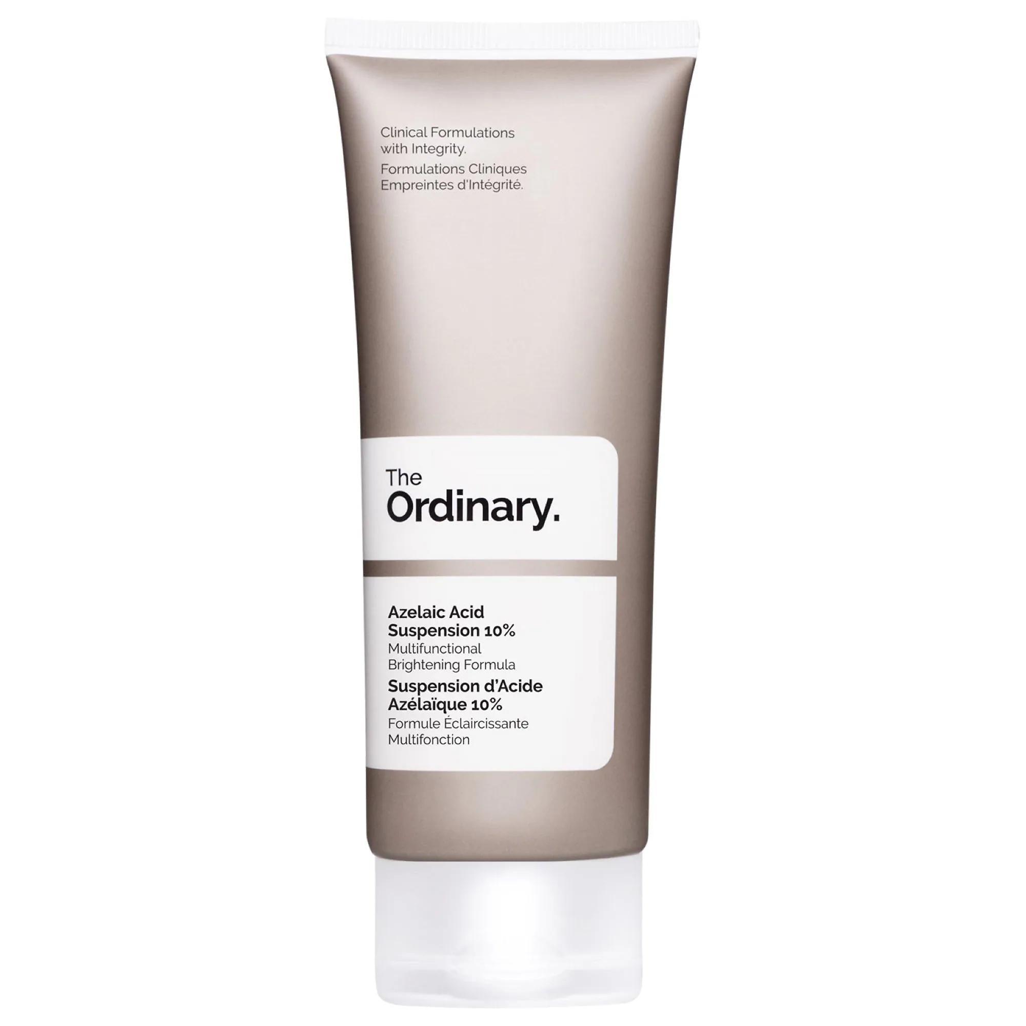 The Ordinary Azelaic Acid 10% Suspension Brightening Cream - Vegan, Gluten-Free, Cruelty-Free Skincare for Dullness, Uneven Texture & Acne