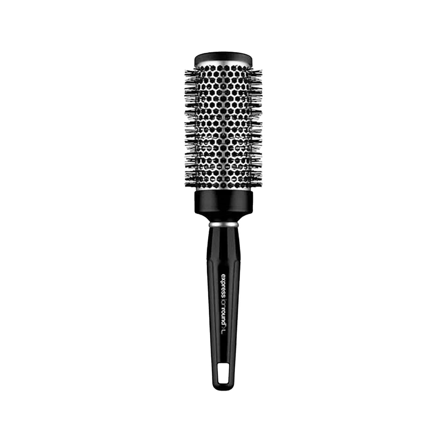 Paul Mitchell Express Ion Aluminum Hair Dryer Brush Large 46 mm - Ionic Technology for Frizz Reduction and Shine Enhancement