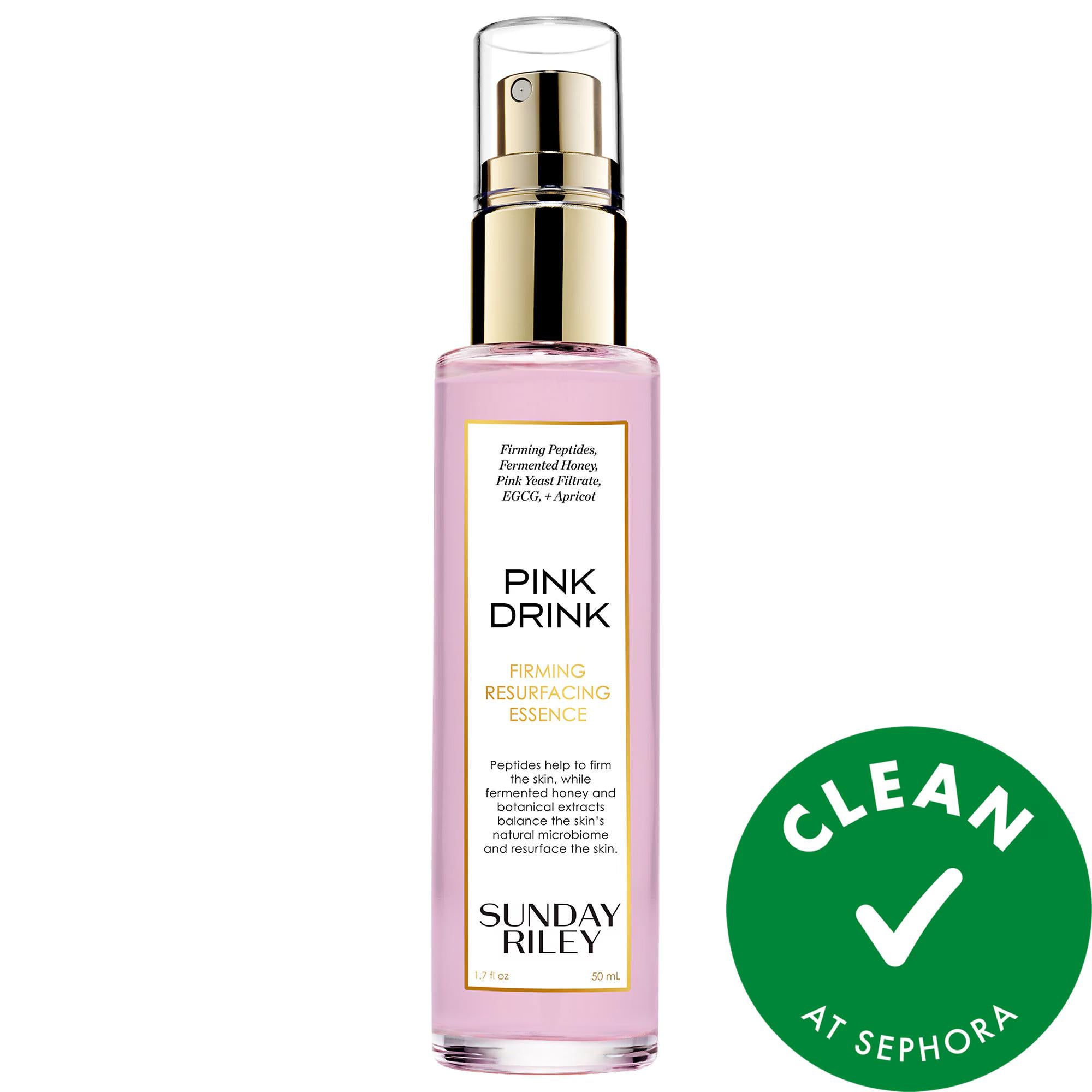 Drunk Elephant Pink Drink Firming Resurfacing Peptide Face Mist - Anti-Aging, Hydrating, Clean Skincare