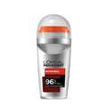 L'Oreal Paris Men Expert Invincible Anti-Perspirant Roll-On for Men - 96 Hour Protection, Long Lasting Sweat Control