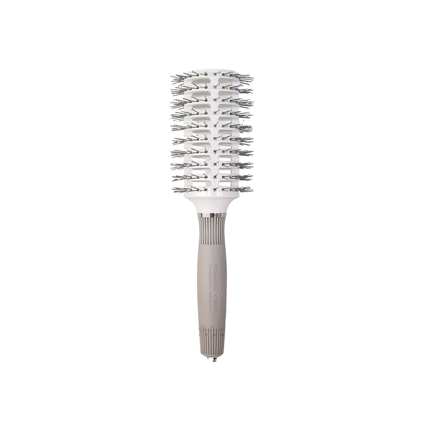 Olivia Garden Ceramic+Ion Turbo Vent 45 Professional Hair Brush - Ceramic Ion Hair Brush for Professionals & Frizz Control
