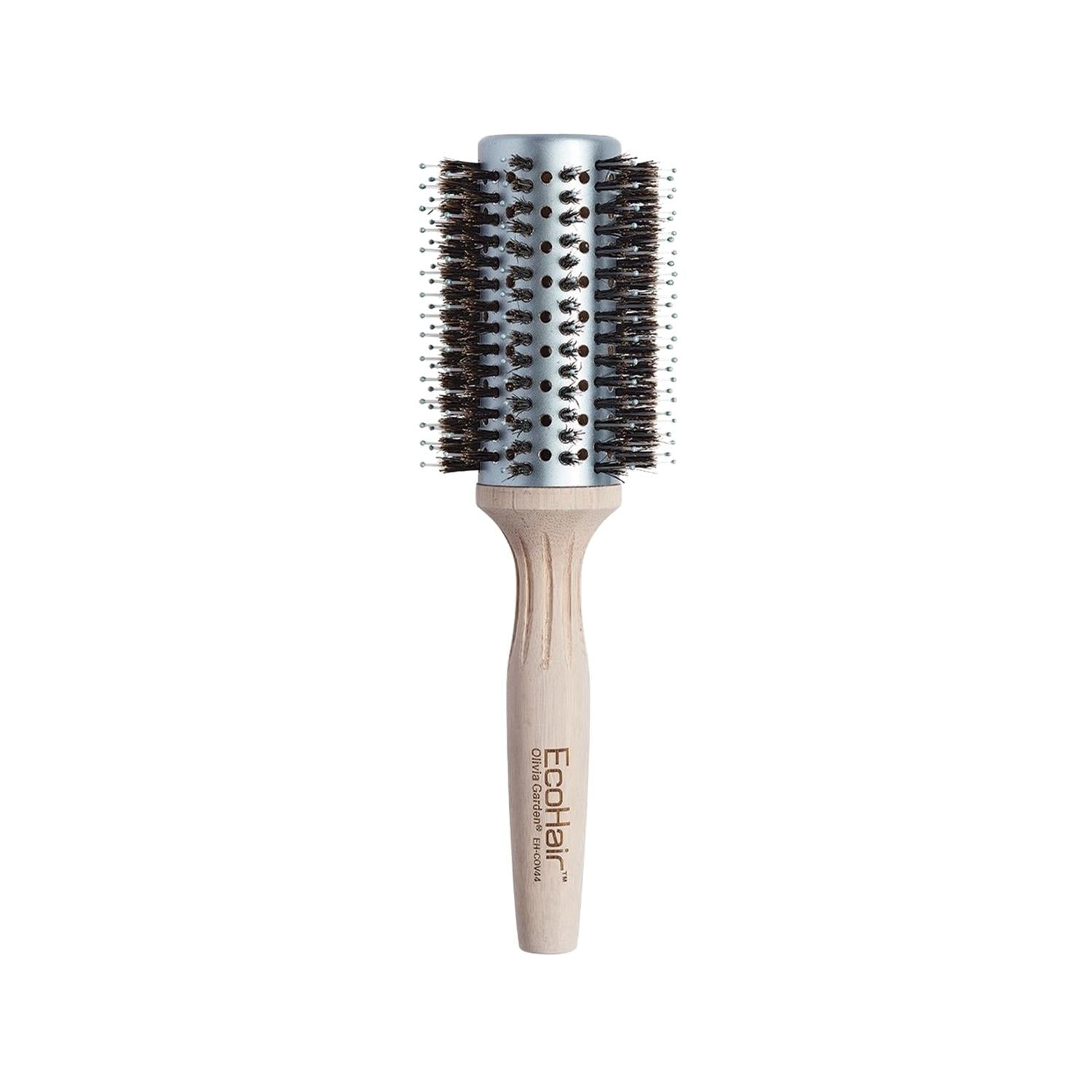 Olivia Garden Ecohair Combo Hair Brush 44mm - Eco-Friendly Detangling & Styling Tool